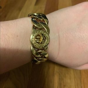 Marc Jacobs gold chain bracelet